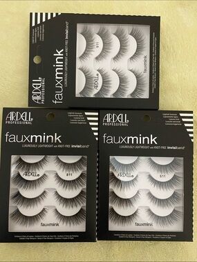 Ardell Fauxmink Multi-Pair Lash Pack - Black